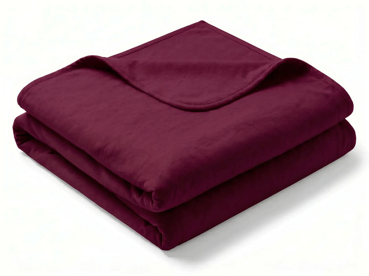 Solid Color Bamboo Blanket