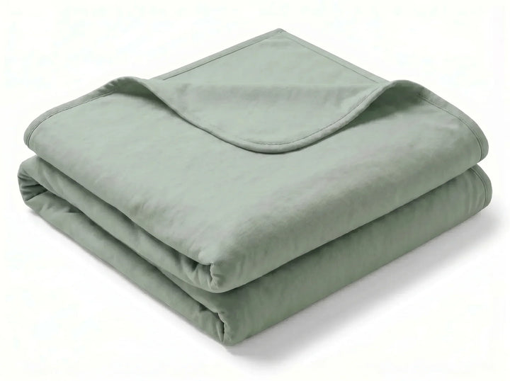Solid Color Bamboo Blanket
