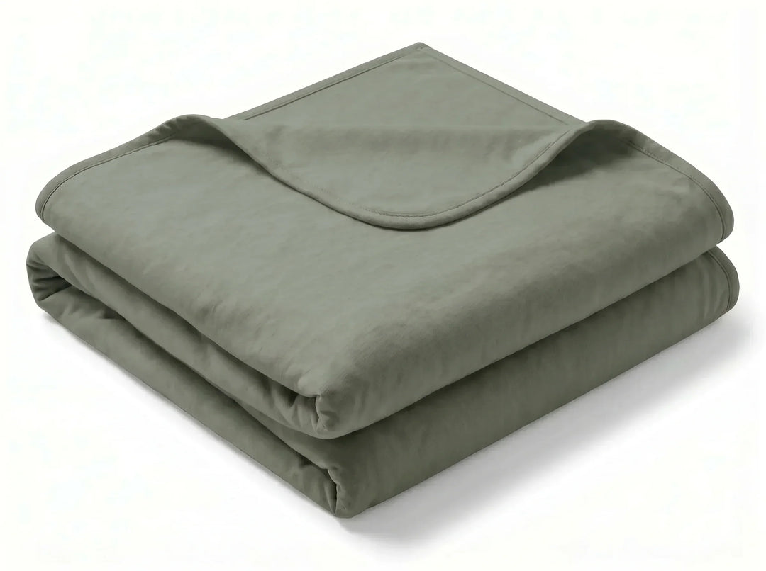 Solid Color Bamboo Blanket