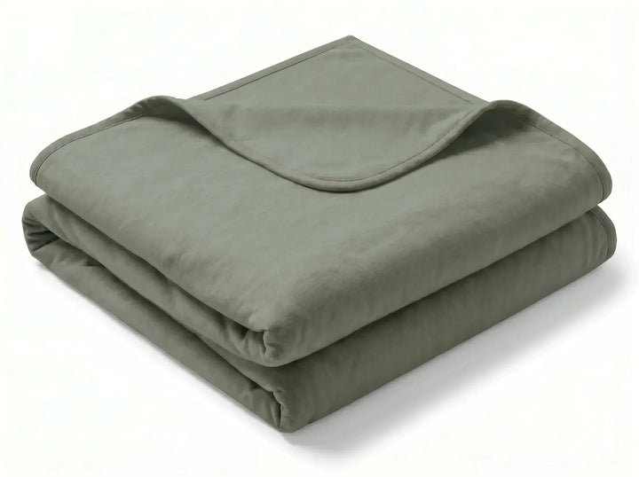 Solid Color Bamboo Blanket