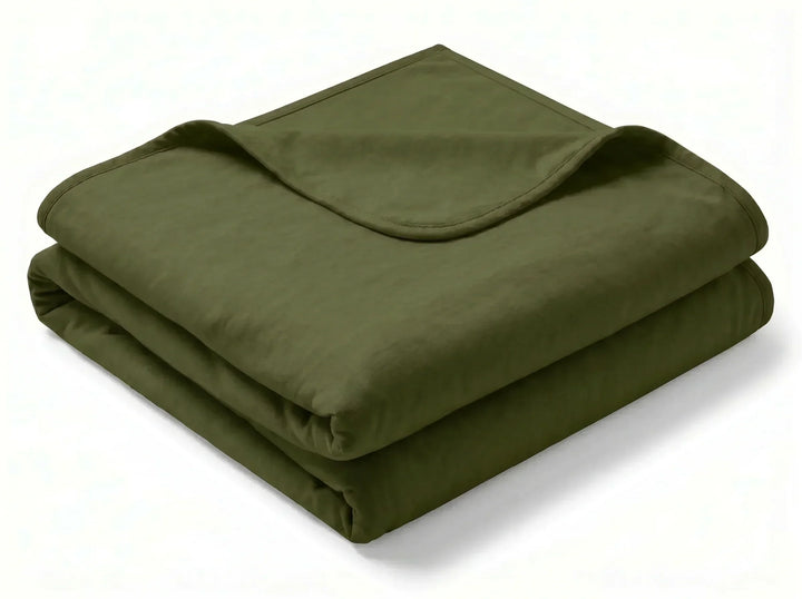 Solid Color Bamboo Blanket