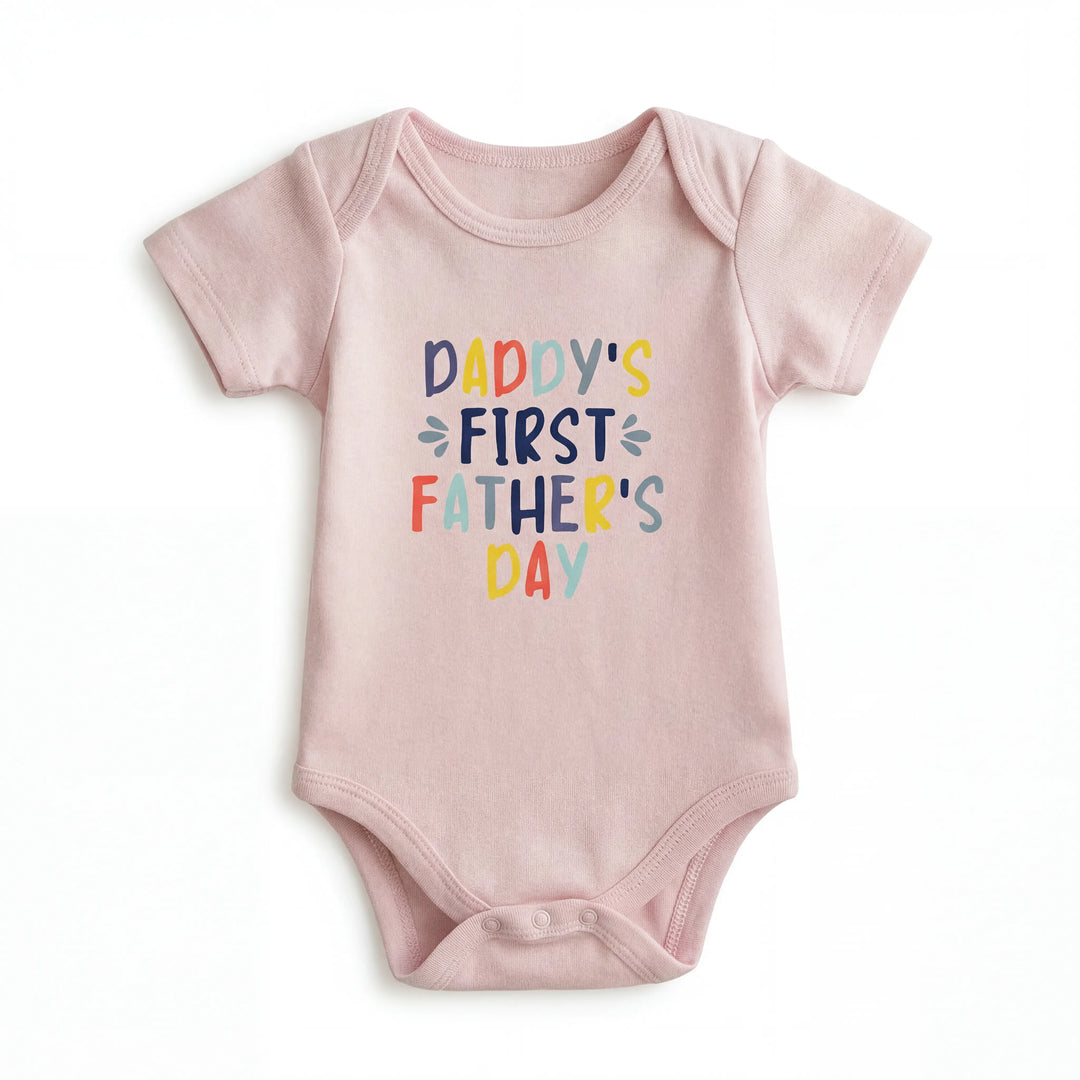 Daddy's First Father's Day Bamboo Bodysuit