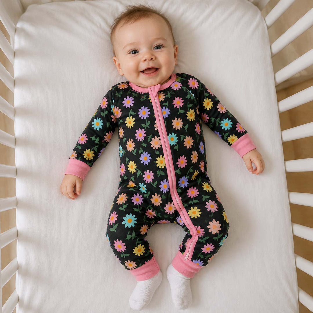 Dreamy Floral Meadow Bamboo Convertible Zippy