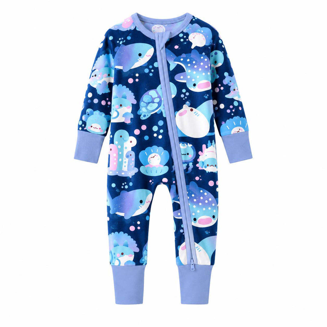 Dreamy Ocean Creatures Bamboo Convertible Zippy