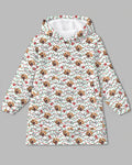 Custom Pet Photo Christmas Sprinkles Bamboo Blanket Hoodie