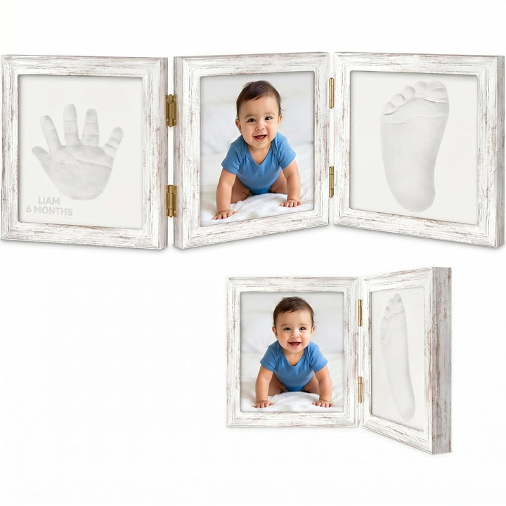 Baby Keepsake Hand & Footprint Photo Frame