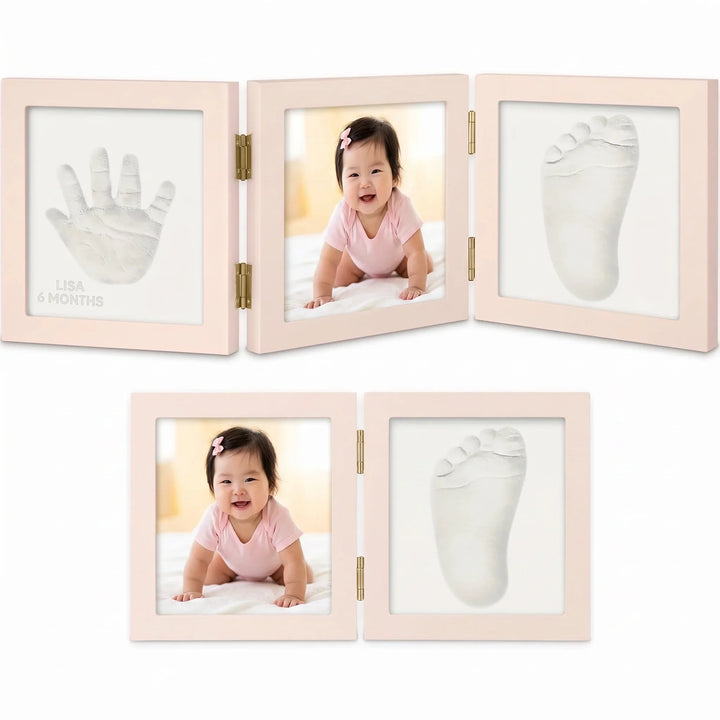 Baby Keepsake Hand & Footprint Photo Frame
