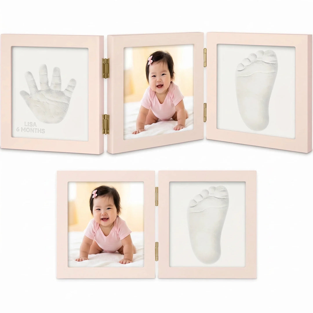 Baby Keepsake Hand & Footprint Photo Frame