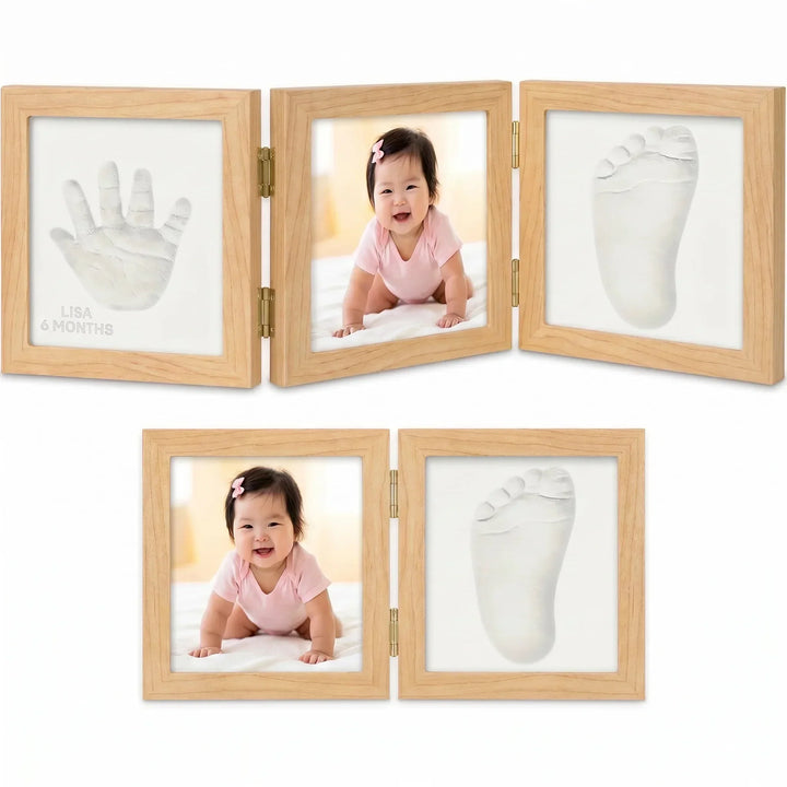 Baby Keepsake Hand & Footprint Photo Frame