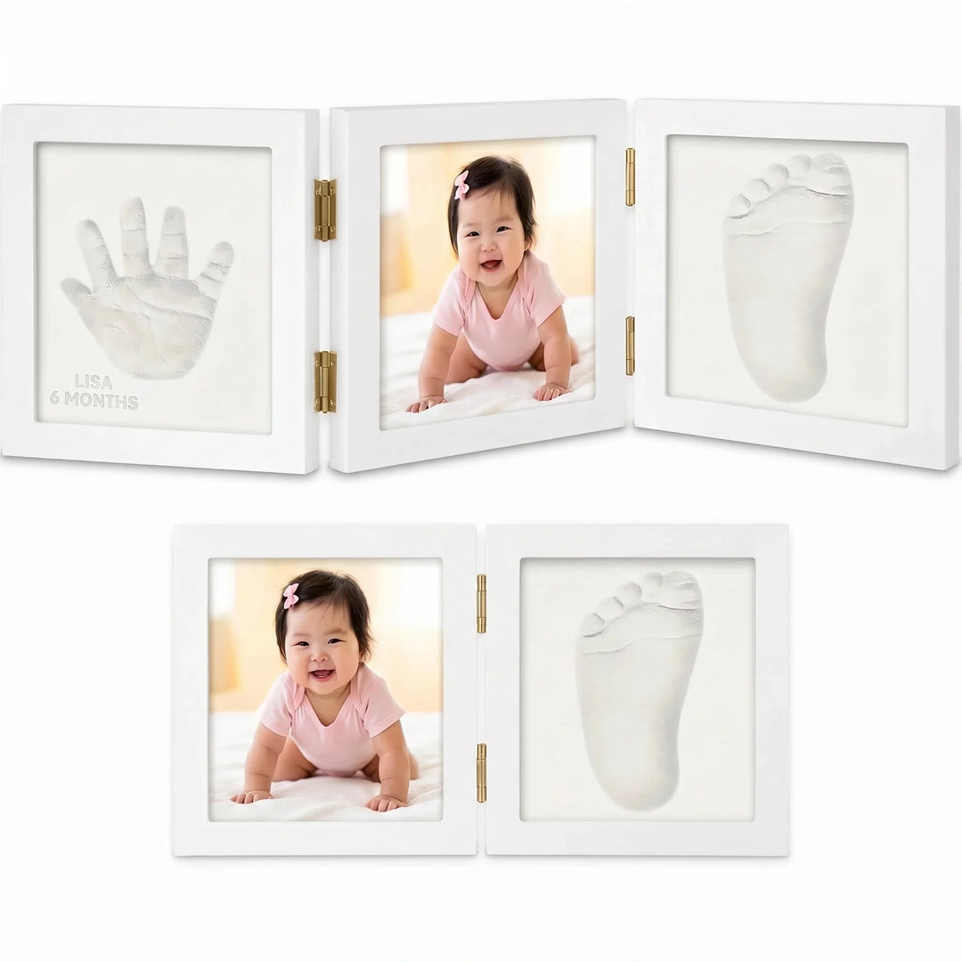 Baby Keepsake Hand & Footprint Photo Frame