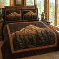 Evergreen Mist Bamboo Quilt Bedding Set