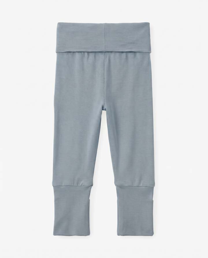 Solid Color Bamboo Fold Over Legging