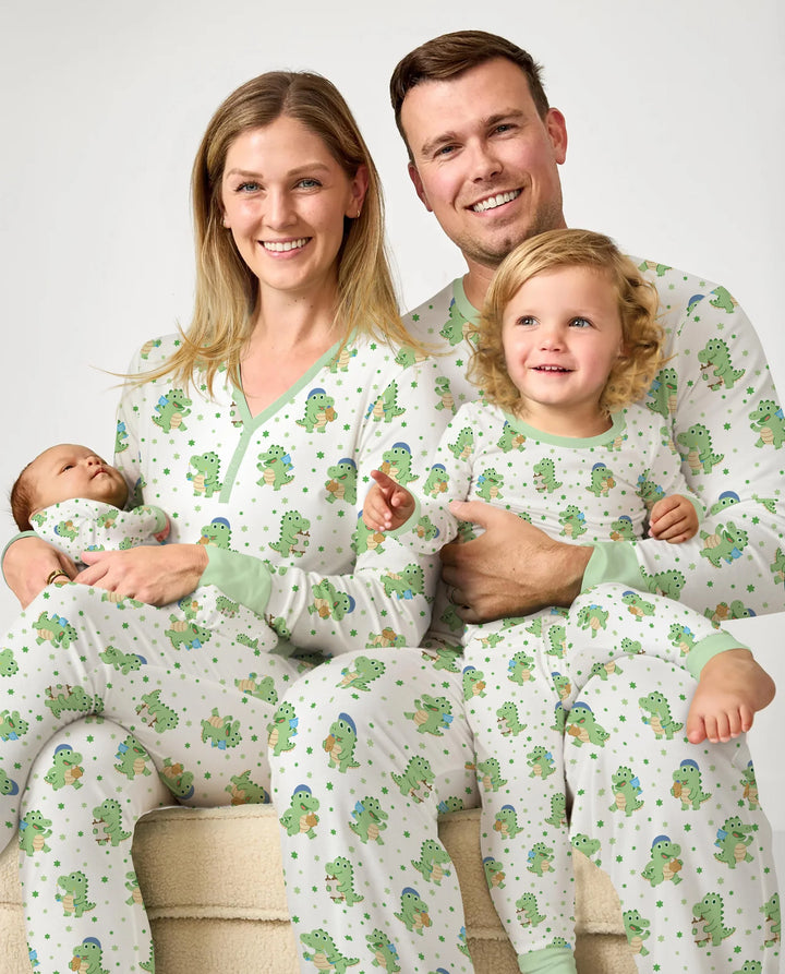 Shabbat Dinosaur Men's Pajama Set