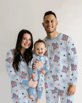 Vorlage Herren-Pyjama-Set