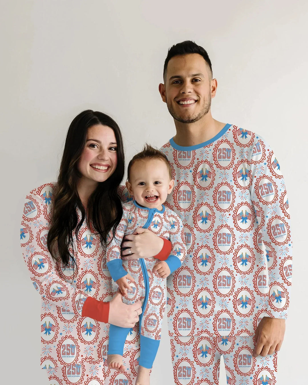 Patriotic Coquette Bamboo Women Pajama Set