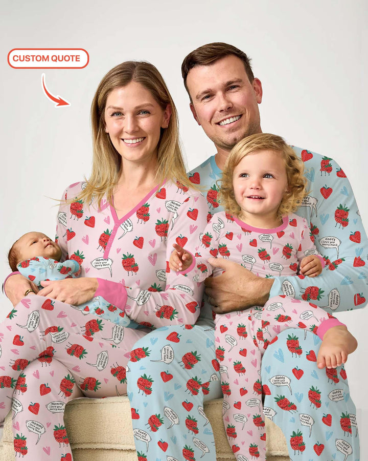 I love you berry much Women Pajama Set