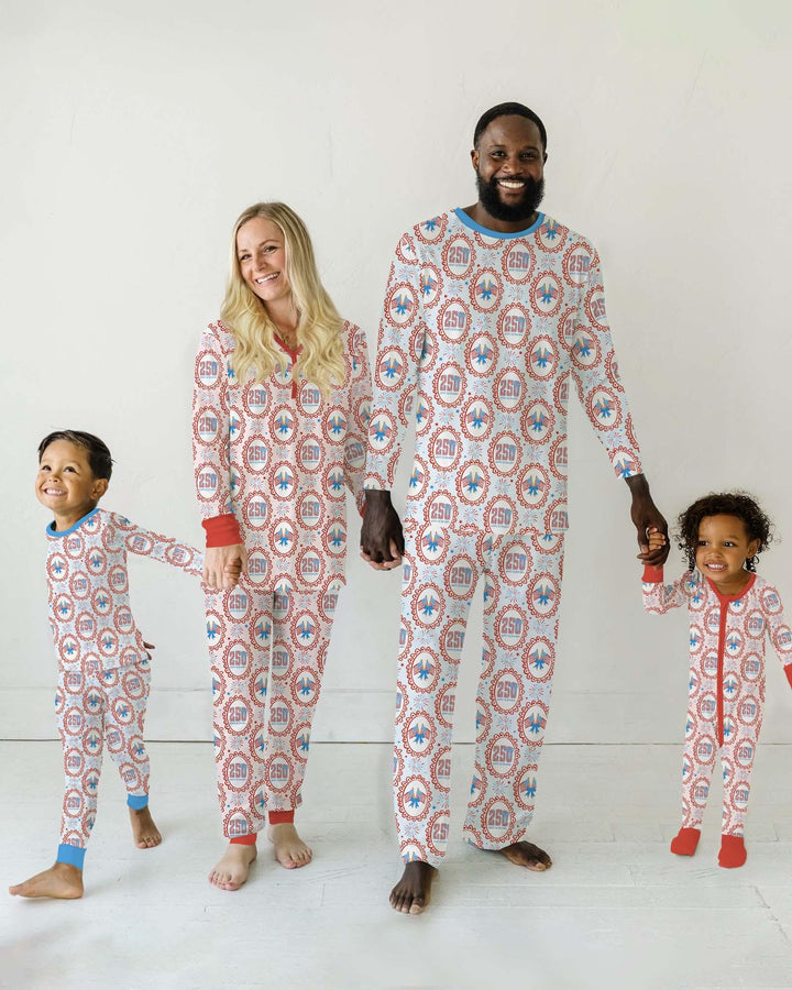 Patriotic Coquette Bamboo Women Pajama Set
