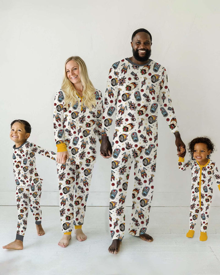 Born to Ride Together Family Matching Bamboo Convertible Zippy