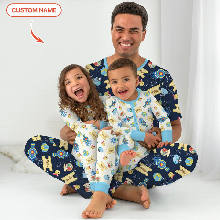 Express Train Christmas Women Pajama Set