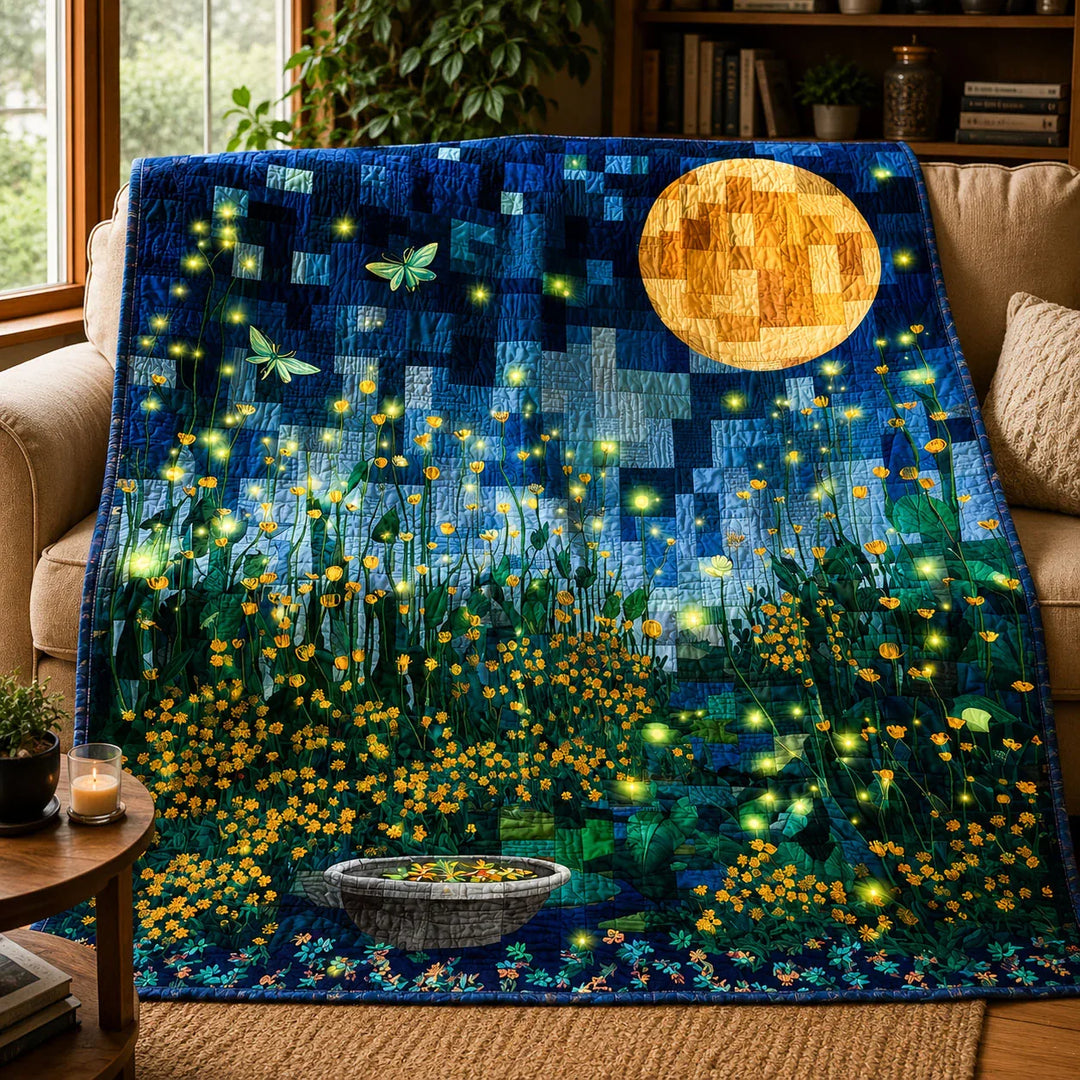 Firefly Garden Bamboo Quilt Blanket