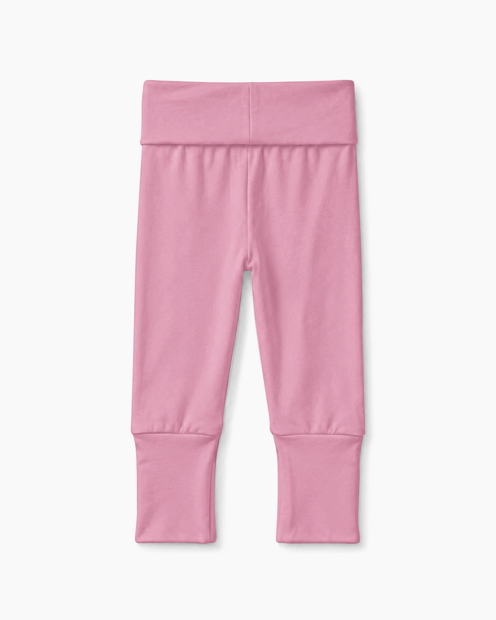 Solid Color Bamboo Fold Over Legging