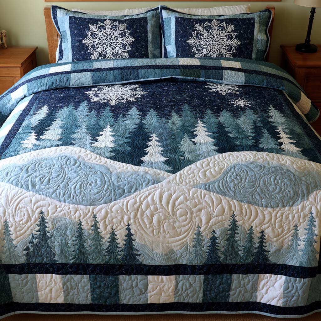 Forest Grove Dream Bamboo Quilt Bedding Set