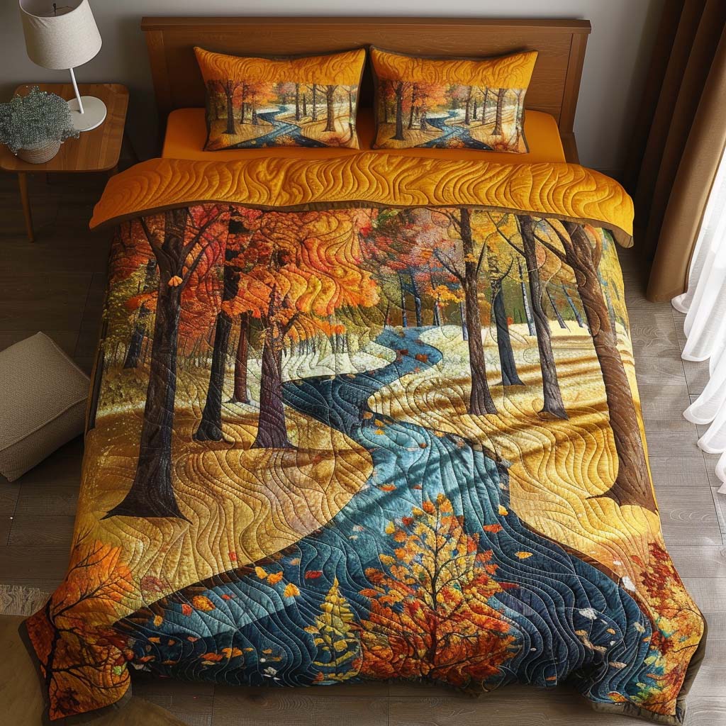 Forest Refuge Bamboo Quilt Bedding Set