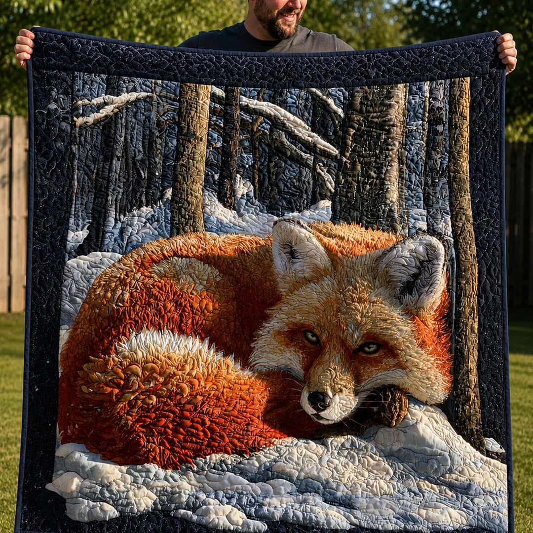 Fox Trails Bamboo Quilt Blanket