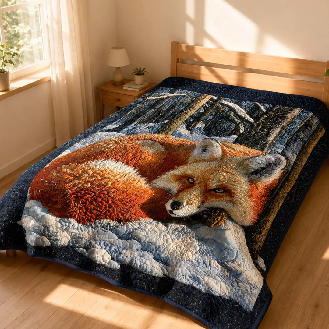 Fox Trails Bamboo Quilt Blanket