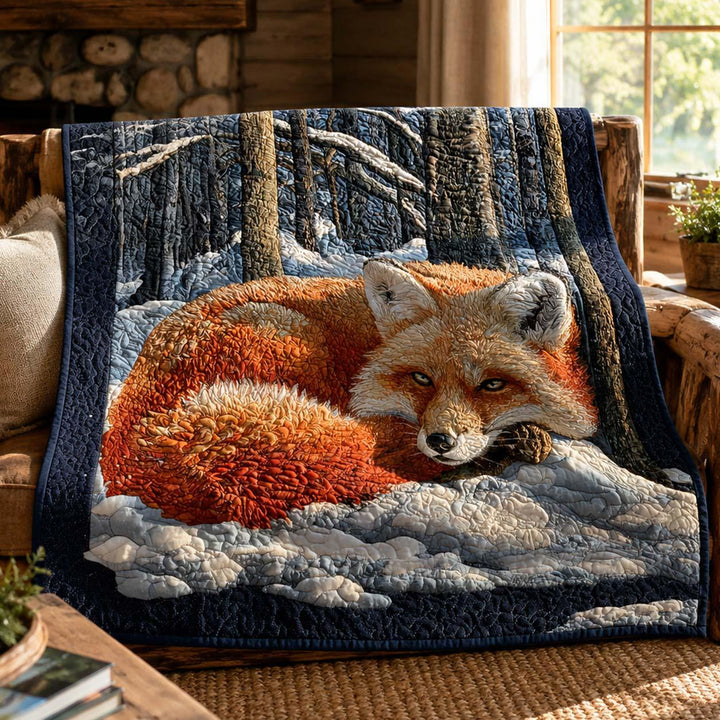 Fox Trails Bamboo Quilt Blanket