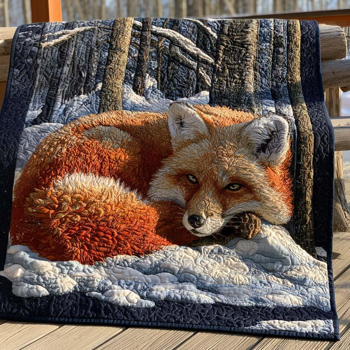Fox Trails Bamboo Quilt Blanket