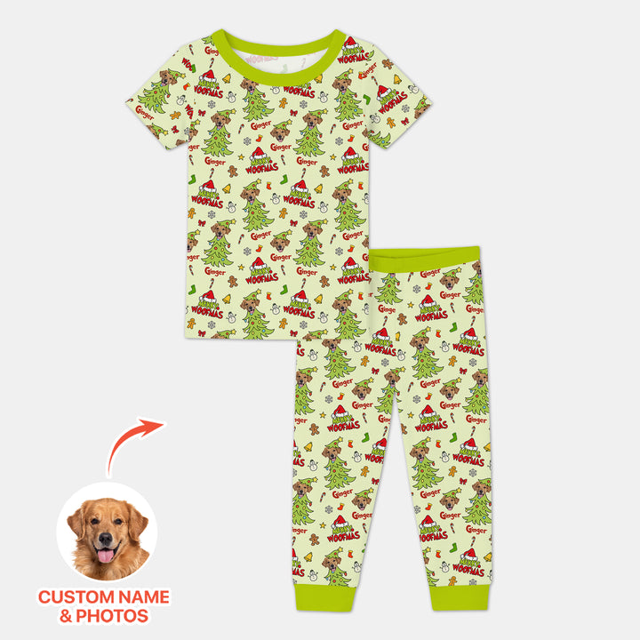 Zweiteiliges, kurzärmliges Pyjama-Set mit Marienkäfern