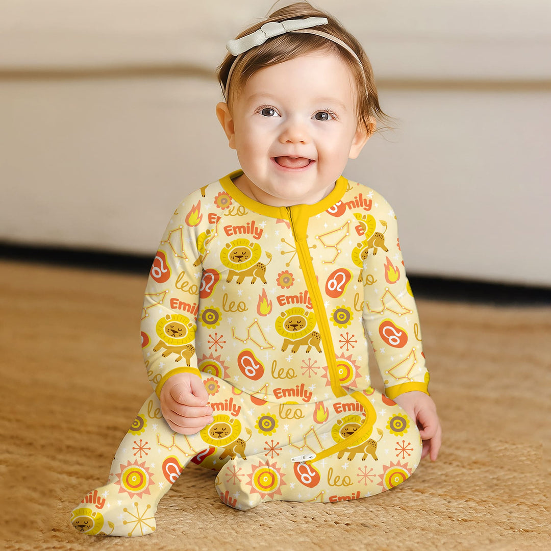 Custom Name Zodiac Leo Convertible Zippy