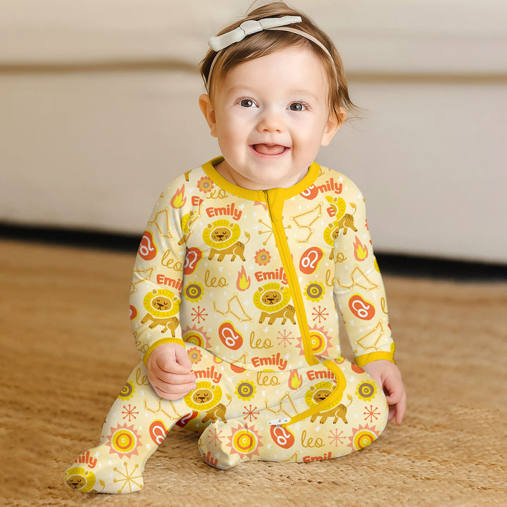 Custom Name Zodiac Leo Convertible Zippy