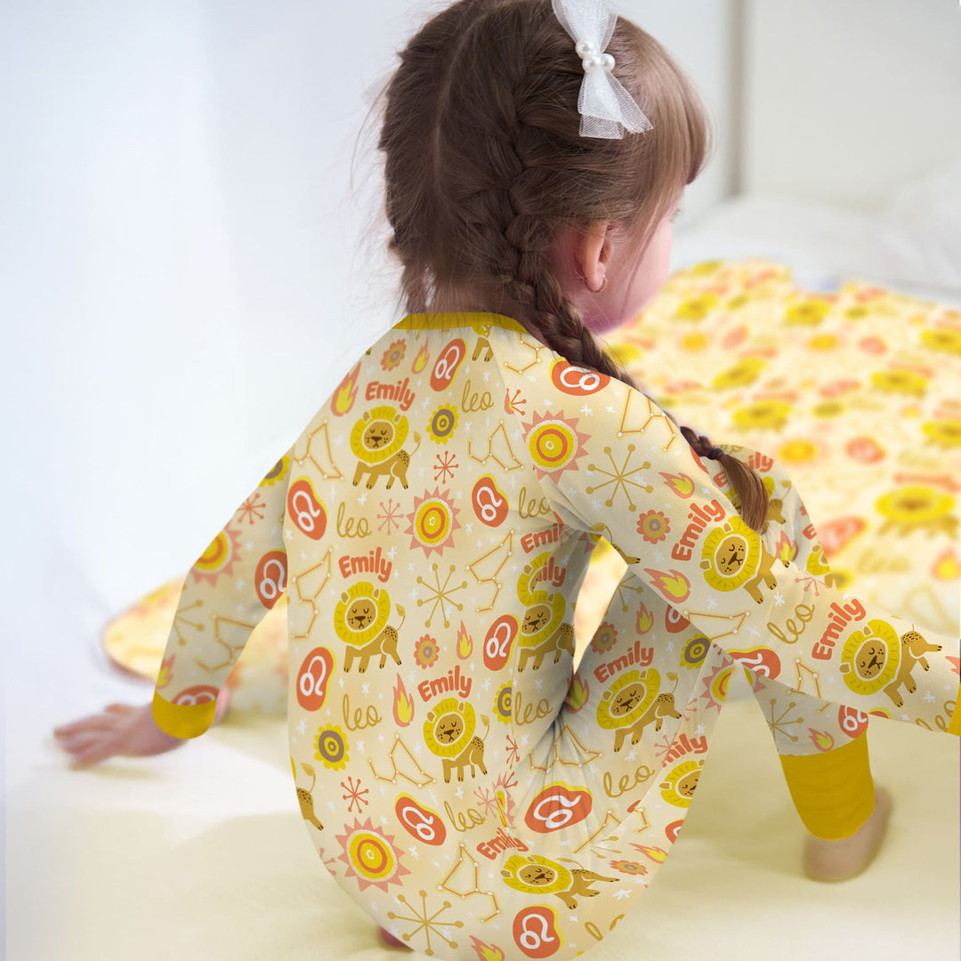 Custom Name Zodiac Leo Convertible Zippy