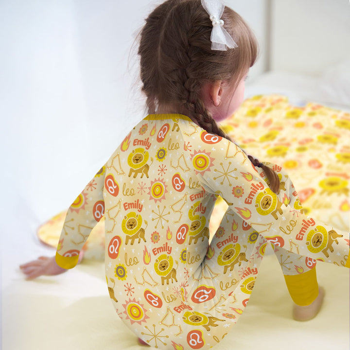 Custom Name Zodiac Leo Convertible Zippy