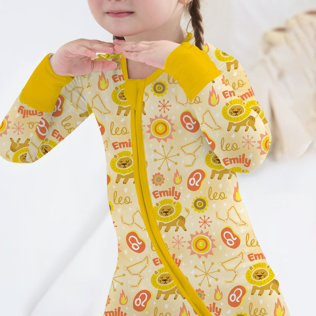 Custom Name Zodiac Leo Convertible Zippy