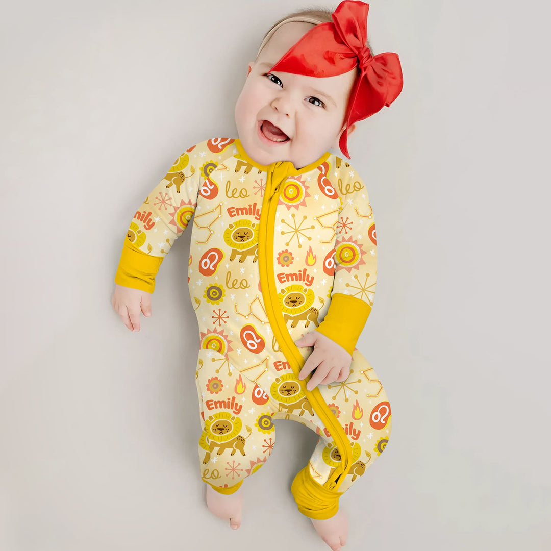 Custom Name Zodiac Leo Convertible Zippy