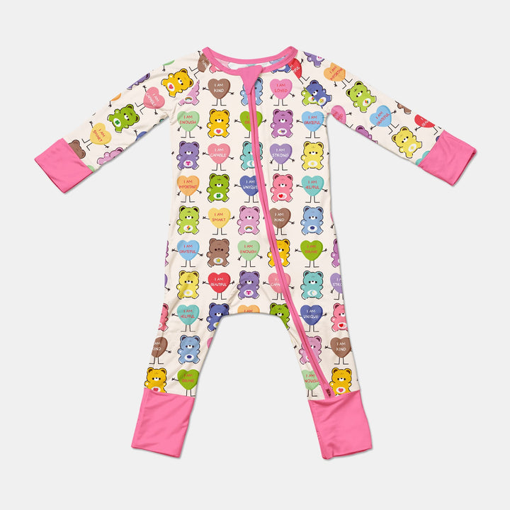 Rainbow Bears Affirmation Convertible Zippy