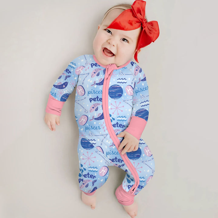 Custom Name Zodiac Pisces Convertible Zippy