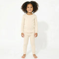 Bamboo Two Piece Pajama Set In Antique White