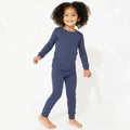 Bamboo Two Piece Pajama Set In American Blue