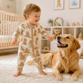 Golden Puppy Playtime Bamboo Convertible Zippy