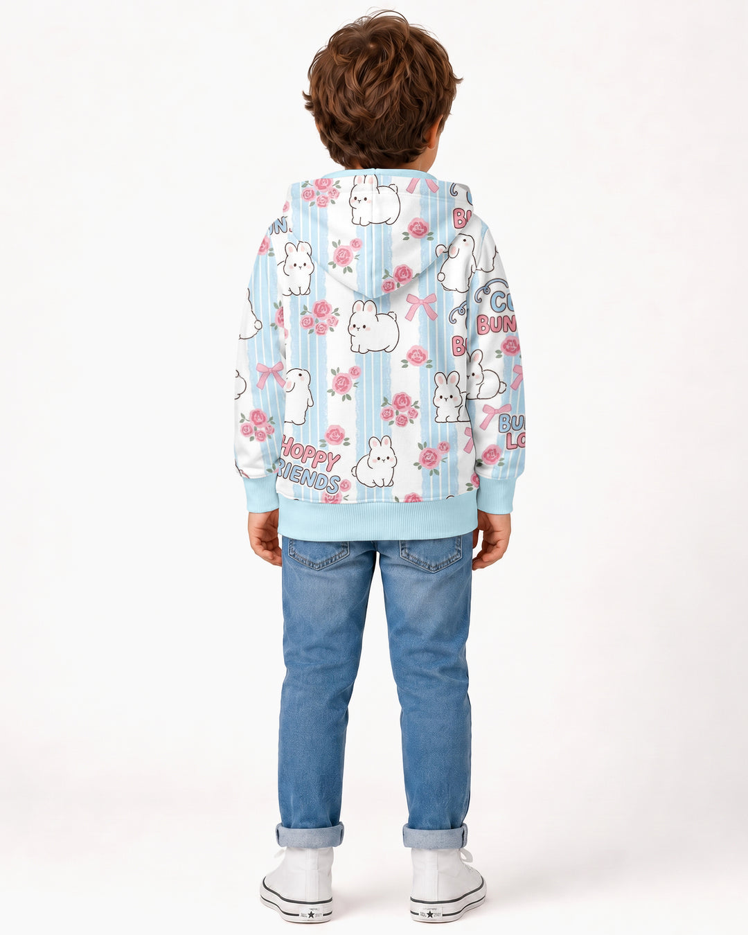 Hoppy Friends Bamboo Zip Hoodie