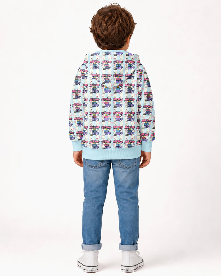 Boombox Bunny Bamboo Zip Hoodie