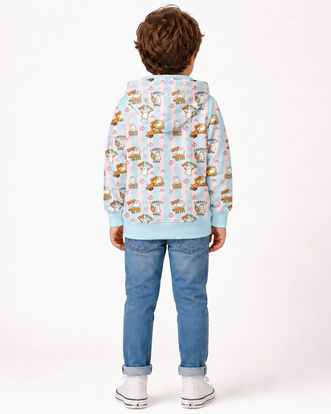 Carrot Rush Bamboo Zip Hoodie