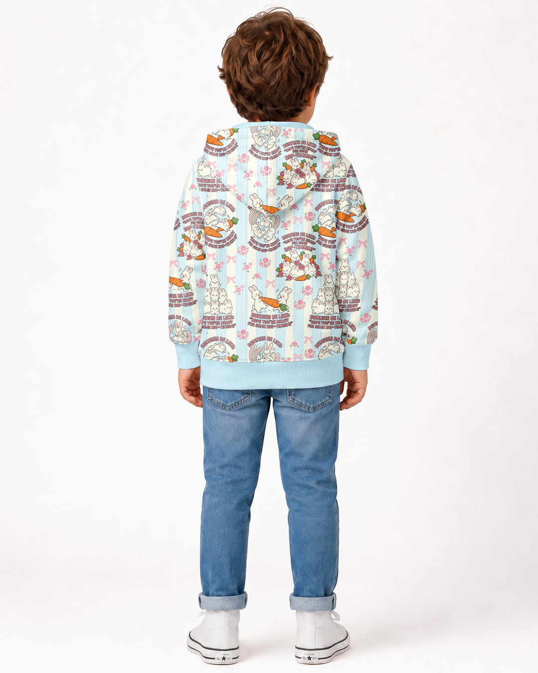 Hop-timism Bamboo Zip Hoodie
