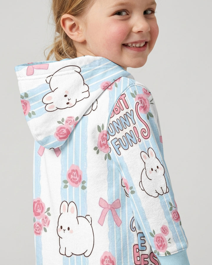 Hoppy Friends Bamboo Zip Hoodie