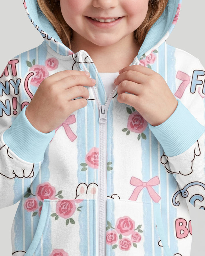 Hoppy Friends Bamboo Zip Hoodie
