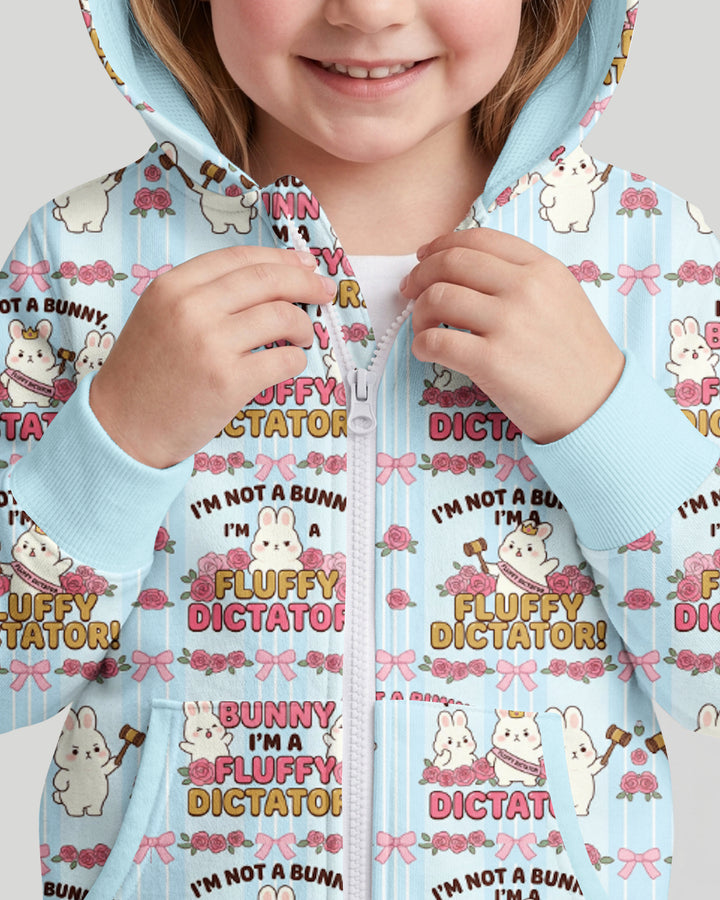 Bossy Bunny Bamboo Zip Hoodie